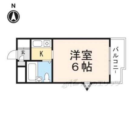 ジョイフル富田の物件間取画像